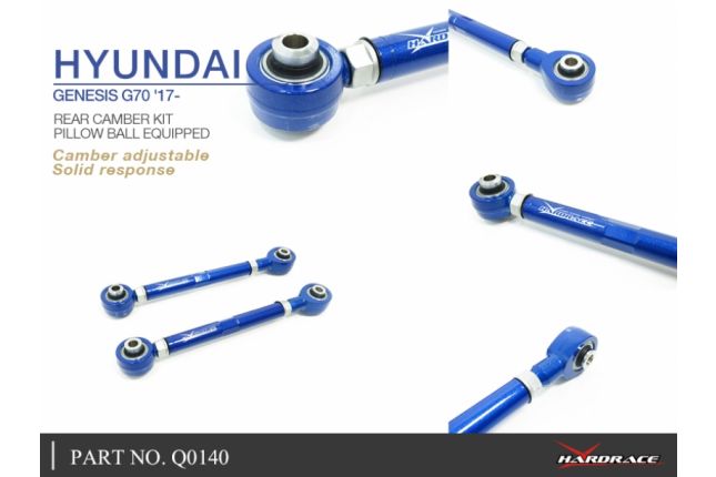 GENESIS G70 '17 - / KIA STINGER '18 - rear camber kit (ball bearing) - 2PCS / SET