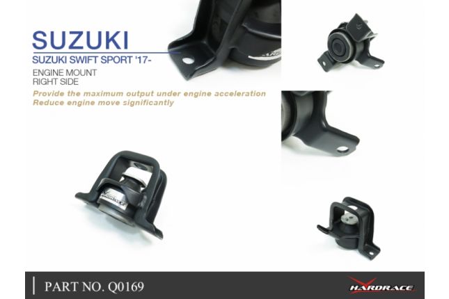 SUZUKI SWIFT SPORT '17 - ENGINE MOUNT, RH - 1PCS / SET