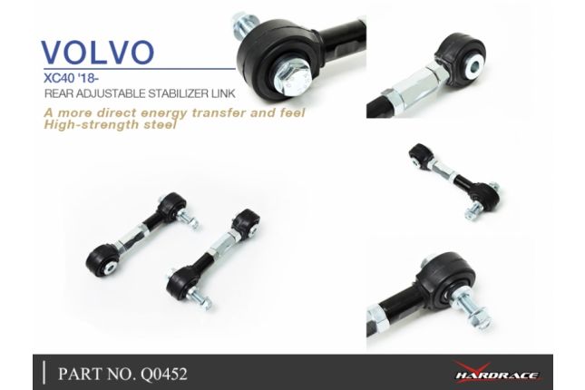 VOLVO XC40 '18 - achter REGELBARE STABILISATOR LINK - 2PCS / SET