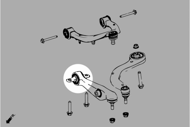 PILLOW BALL BUSHING TESLA MODEL 3 17- HRQ0861