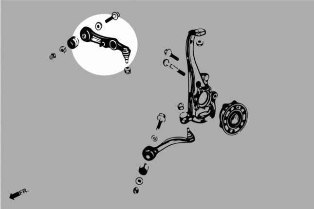 CONTROL ARM MERCEDES BENZ W205 C'S 15- W205 HRQ0595