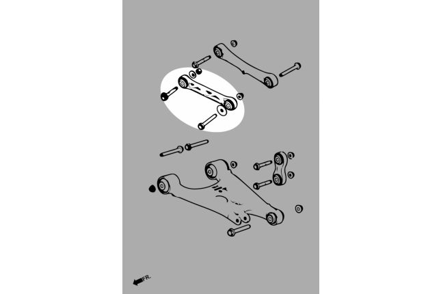 ADJ. CAMBER / TOE / CASTER ARM TESLA MODEL S 12- HRQ0602