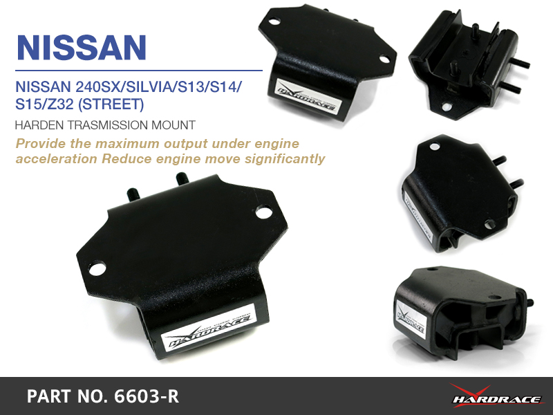Nissan 240SX / SILVIA / S13 / S14 / S15 / Z32 (straat)hard Trasmission MOUNT 1PCS / SET