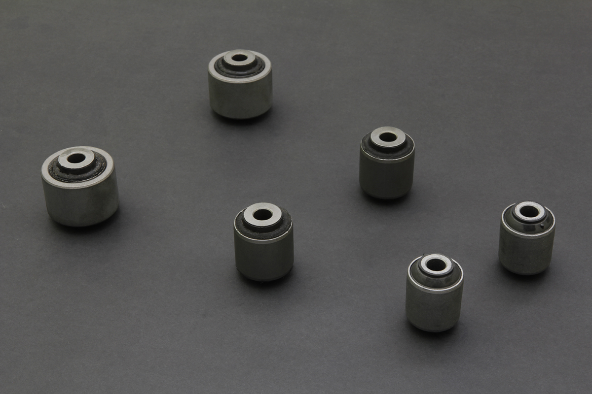 EVO 4-9 rear lower wishbone bushing-ALUMINUM BODY(hard rubber) 6PCS/SET