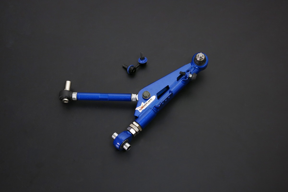 NISSAN SILVIA 240SX S13 '89 -94 Adjustable Lower Control Arm + STAB. LINK, V2 (Ball Bearing) 4PCS/SET A MIN + 25MM EXTEND (Ball Bearing) 4PCS/SET