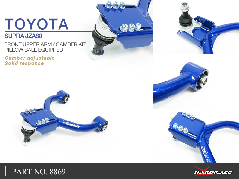Toyota Supra JZA80 voor boven draagarm / camber kit (kogellager) - 2PCS / SET