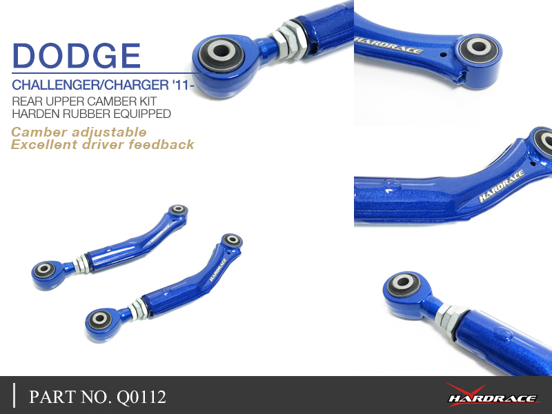 Dodge Challenger / Charger '11 - achter boven camber kit (hard rubber) - 2PCS / SET