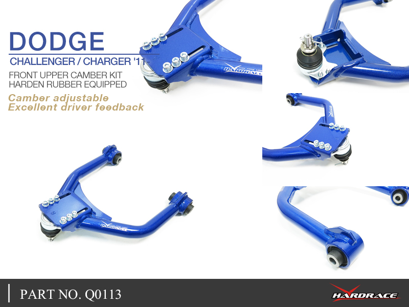 Dodge Challenger / Charger '11 - voor boven camber kit (hard rubber) - 2PCS / SET