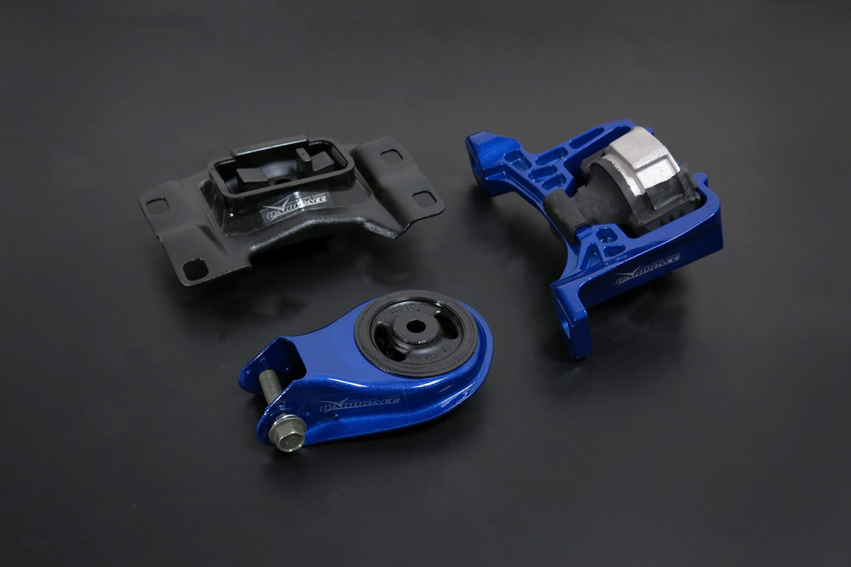 Mazda3 '03 -08 2.3L hard engine mounts SET (hard rubber) - 3PCS / SET