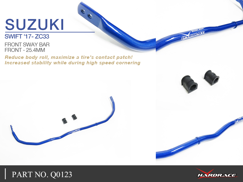 SUZUKI SWIFT '17 - ZC33 voor stabilisatorstang, 25,4 mm - 3PCS / SET