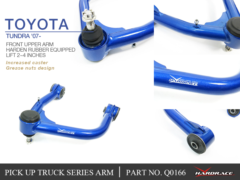Toyota Tundra \'07 - voor boven draagarm LIFT 2 ~ 4 inch (hard rubber) 2PCS / SET