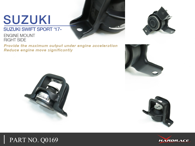 SUZUKI SWIFT SPORT '17 - ENGINE MOUNT, RH - 1PCS / SET