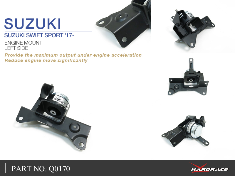 SUZUKI SWIFT SPORT '17 - ENGINE MOUNT, LH - 1PCS / SET
