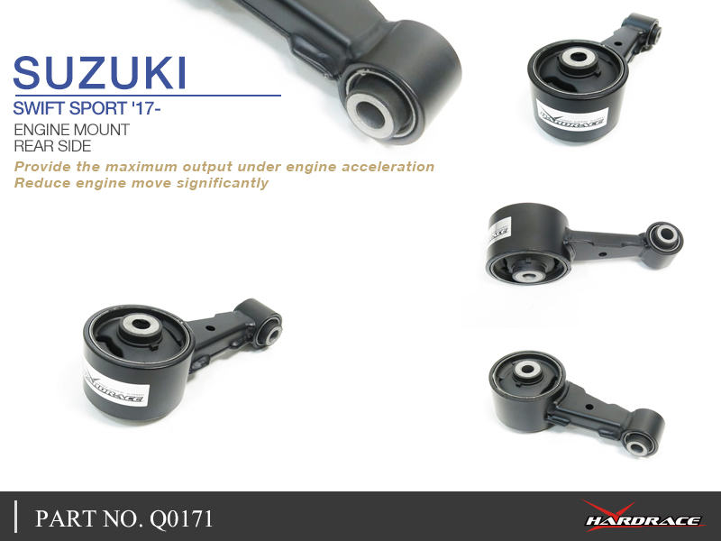 SUZUKI SWIFT SPORT '17 - ENGINE MOUNT, achter - 1PCS / SET