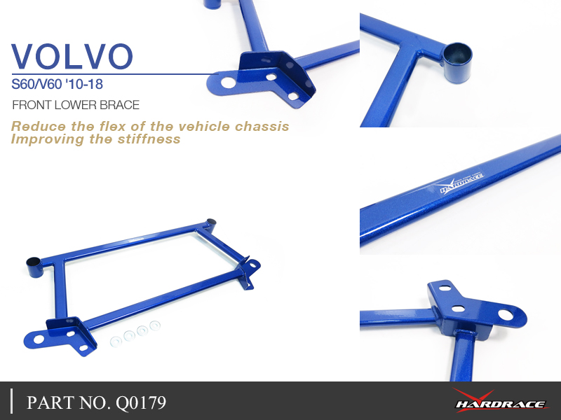 VOLVO S60 / V60 '10 -18 for under bracket - 1PCS / SET