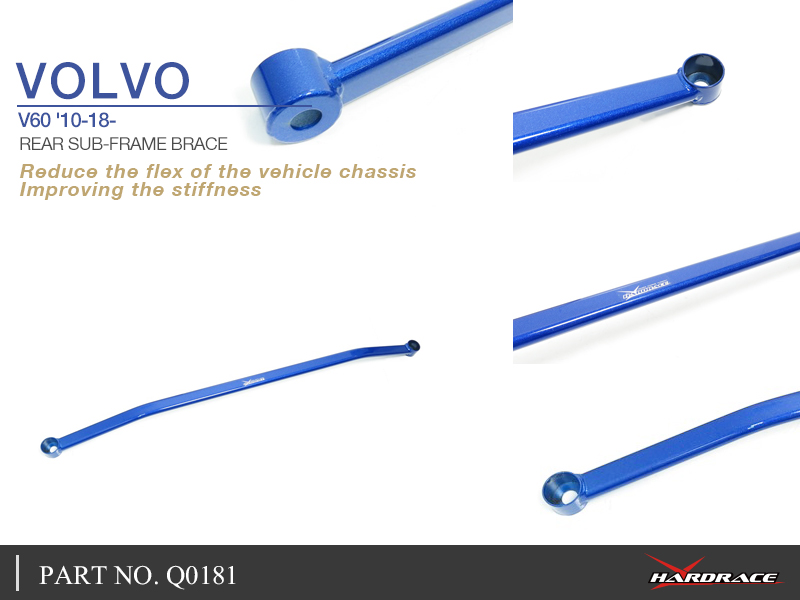VOLVO V60 '10 -18 REAR SUBFRAME BRACKET - 1PCS/SET