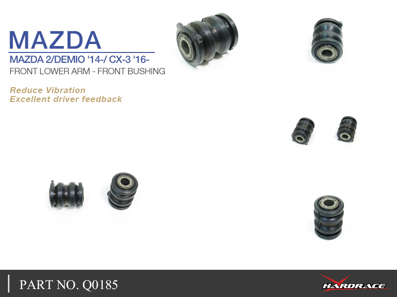 Mazda 2 / DEMIO '14 - / CX-3 '16 - Voor Onder draagarm - voor BUS - 2PCS / SET