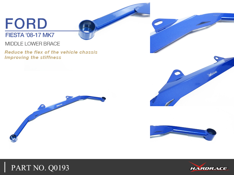FORD FIESTA '08 -17 MK7 MIDDEN onder beugel - 1PCS / SET