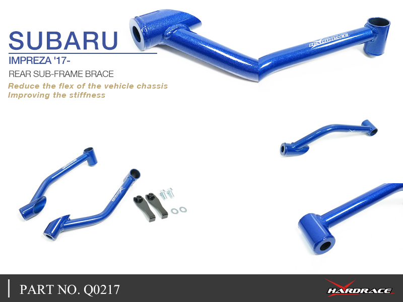 Subaru Impreza '17 - achter SUBFRAME beugel - 2PCS / SET