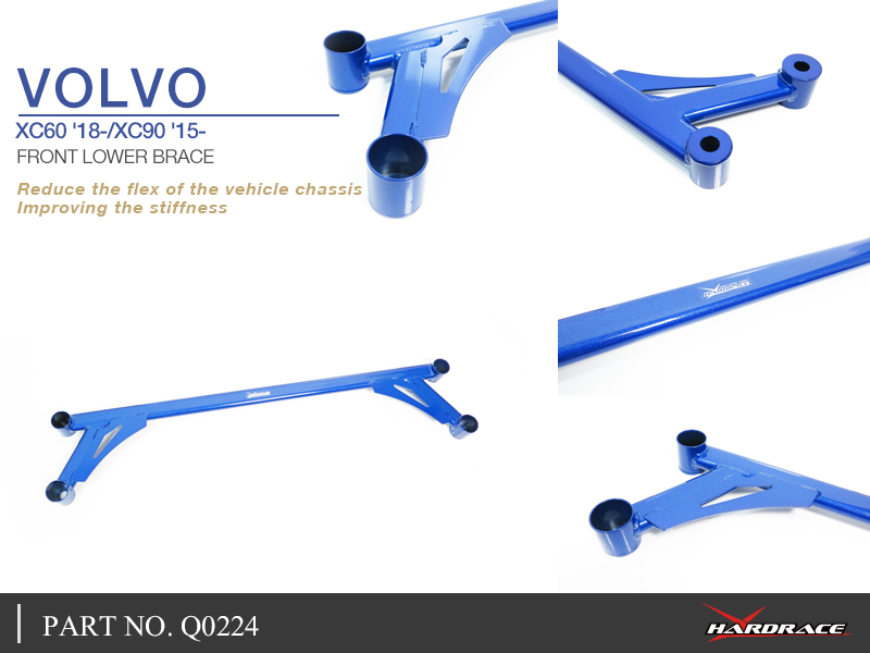 VOLVO XC60 '18 - / XC90 '15 - for under bracket - 1PCS / SET