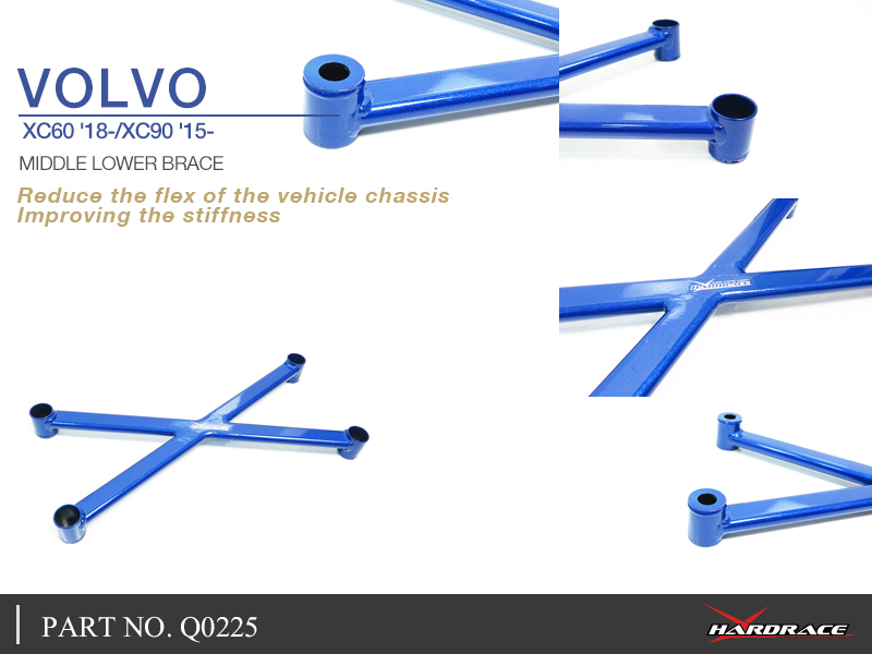 VOLVO XC60 '18 - / XC90 '15 - MID LOW BRACKET - 1PCS / SET