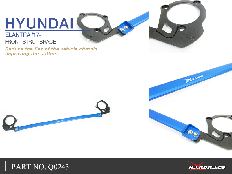 HYUNDAI ELANTRA '17 - voor veerpootbrug - 1PCS / SET