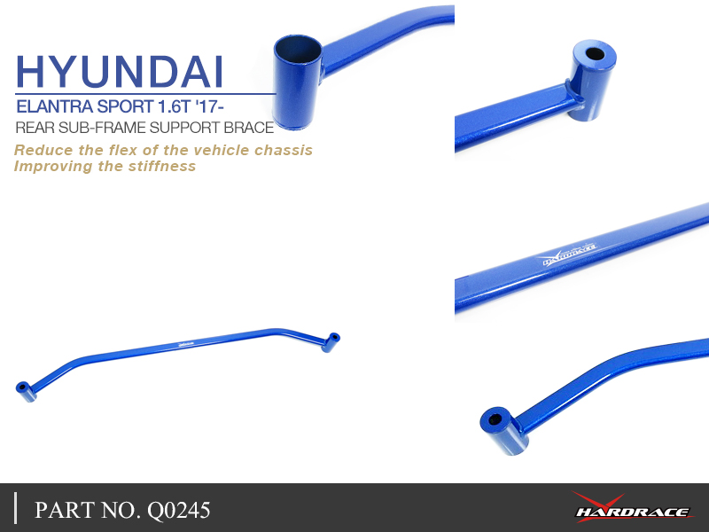 HYUNDAI ELANTRA SPORT 1.6T '17 - achter SUBFRAME beugel - 1PCS / SET