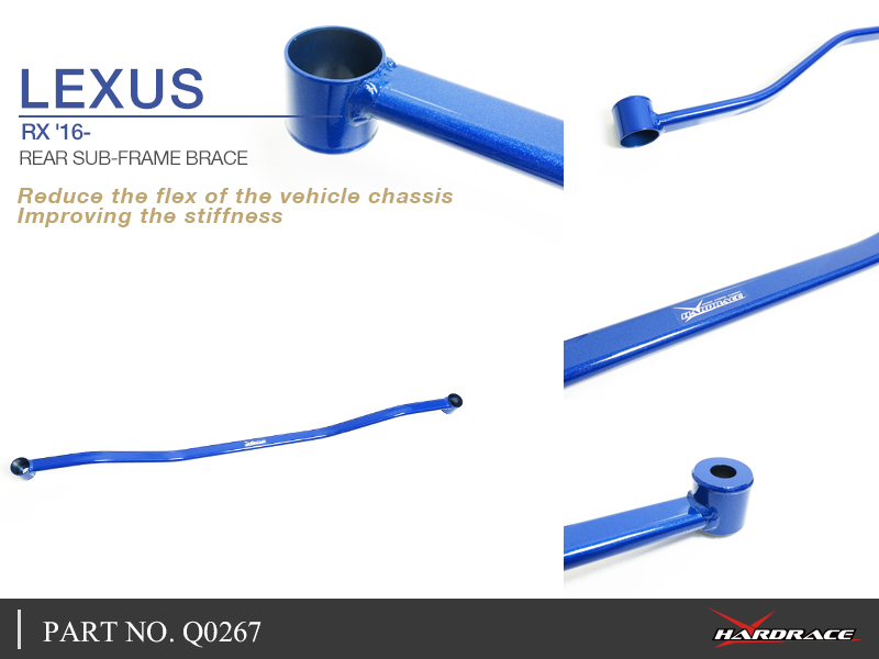 LEXUS RX '16 - achter SUBFRAME beugel - 1PCS / SET
