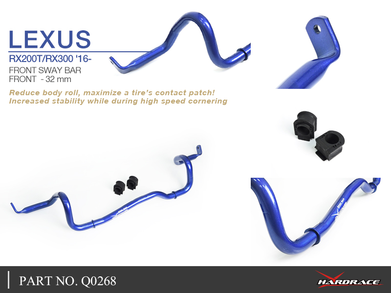 LEXUS RX200T / RX300 '16 - voor stabilisatorstang, 32MM - 3PCS / SET