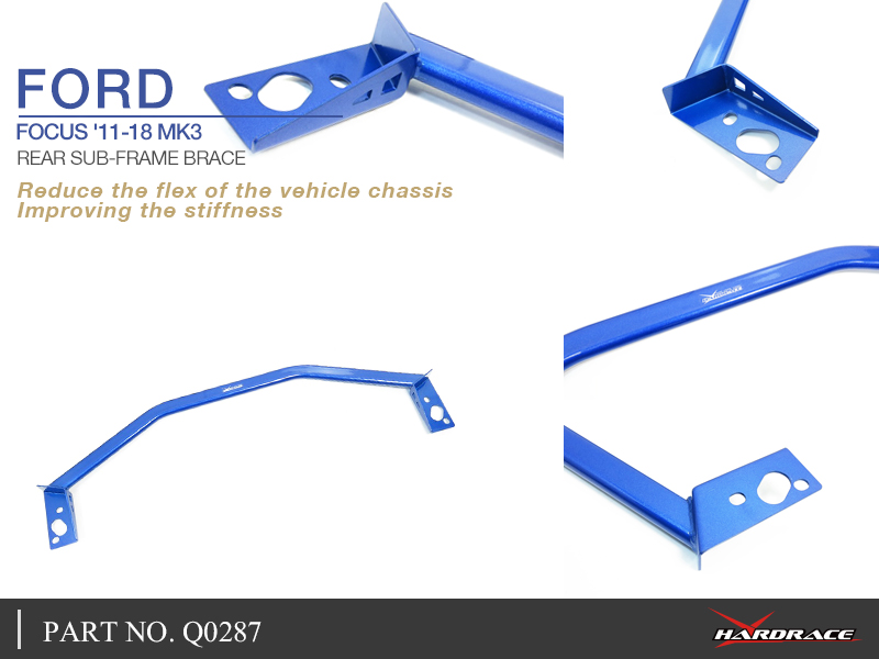 FORD FOCUS '11 -18 MK3 achter SUBFRAME beugel - 1PCS / SET