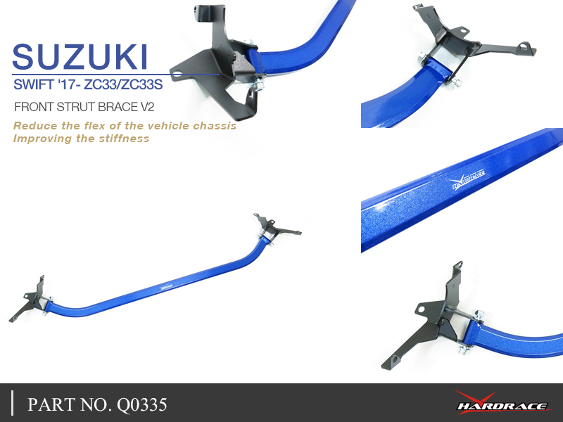 SUZUKI SWIFT '17 - ZC33 / ZC33S voor veerpootbrug V2. - 1PCS / SET