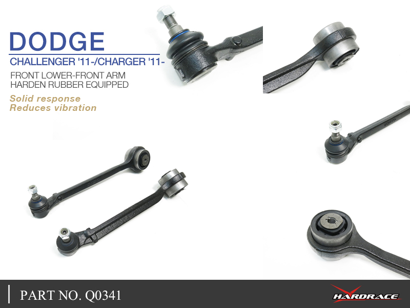 Dodge Challenger '11 - / Charger '11 - Voor Onder-voor draagarm (hard rubber) - 2PCS / SET