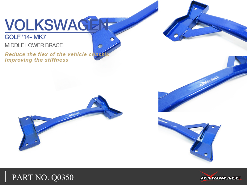 VOLKSWAGEN GOLF '14 - MK7 MIDDEN LAAG beugel - 1PCS / SET