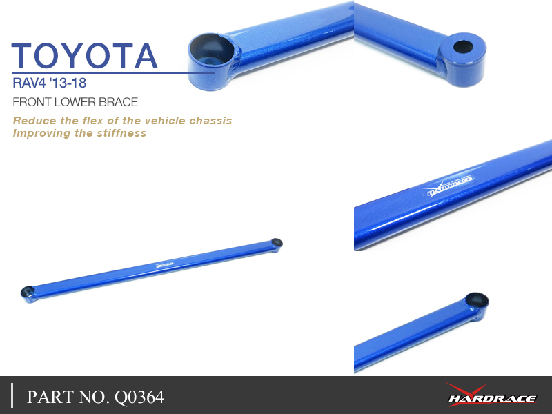 Toyota RAV4 '13 -18 voor onder beugel - 1PCS / SET