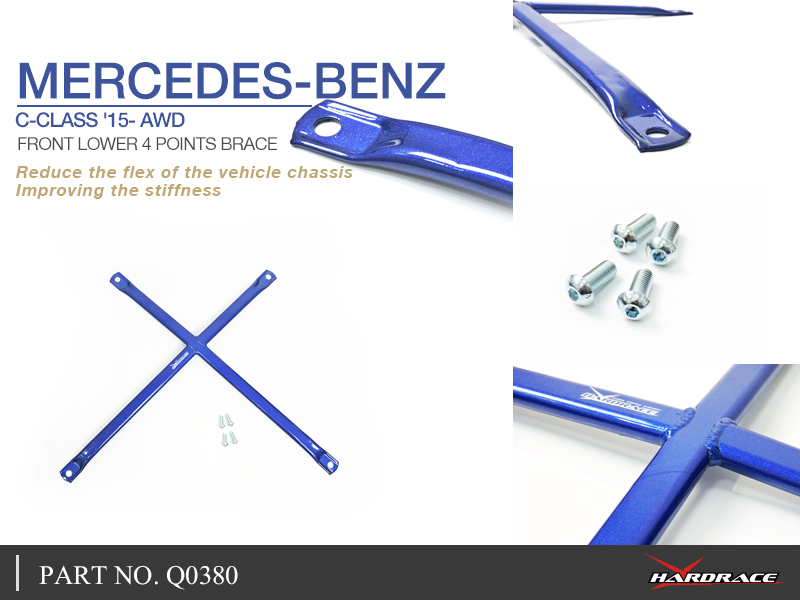 M. Benz C-CLASS '15 - AWD Front Lower 4 point bracket - 1PCS/SET