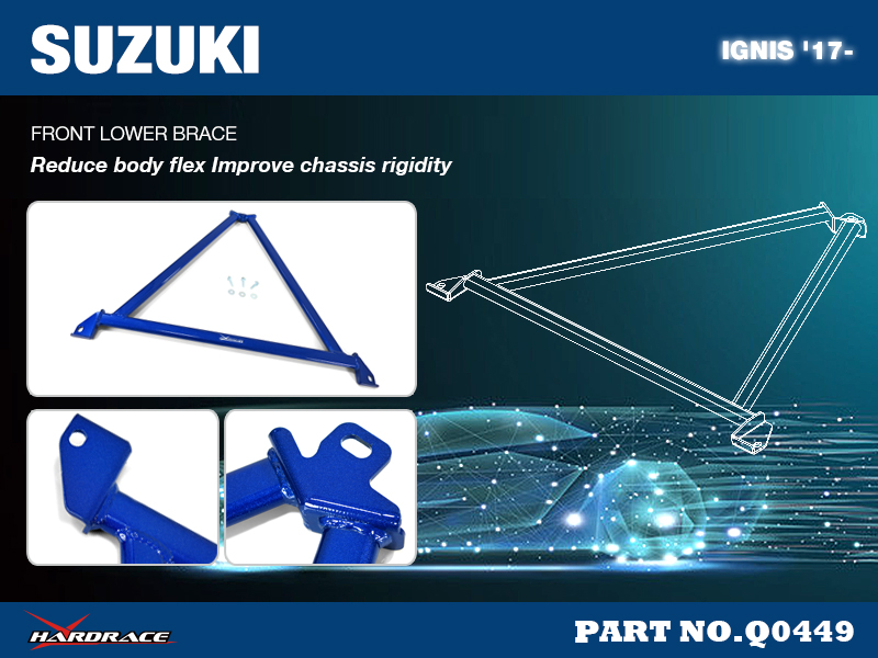 SUZUKI IGNIS '17 - for under bracket - 1PCS / SET