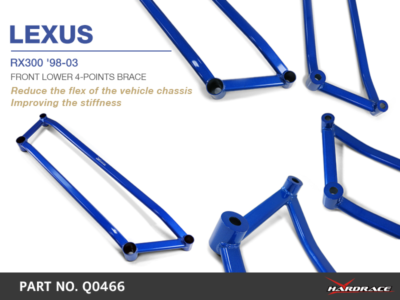 LEXUS RX300 '98 -03 Voor Onder 4-POINTS beugel - 1PCS / SET
