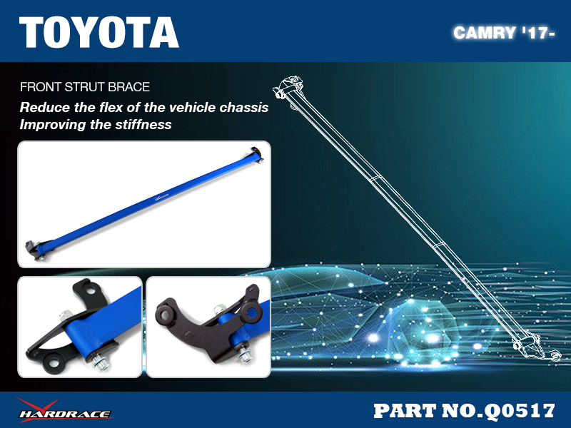 Toyota Camry \'17 - voor veerpootbrug - 1PCS / SET