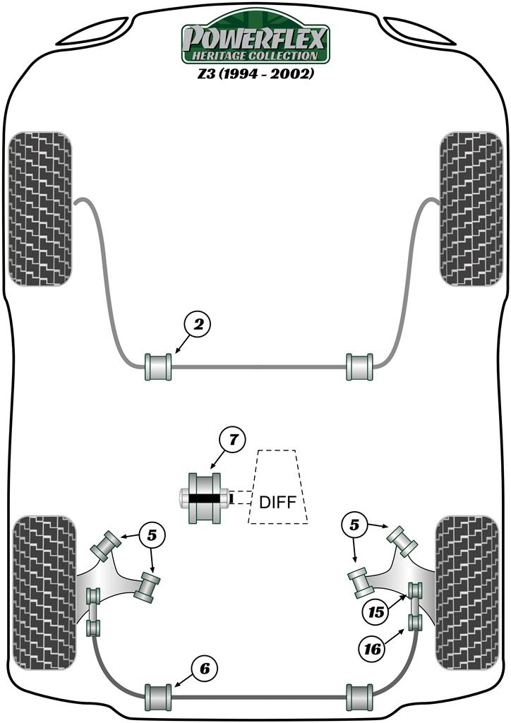 Jack Pad Adaptor Z Series, Jack Pads, road