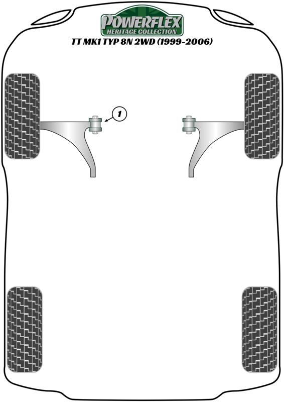 Magnetic Jack Pad Adaptor TT Models, Jack Pads, road