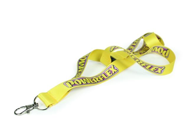 Powerflex-lanyard met veiligheidsclip Powerflex Merchandise, LANYARDS, straat