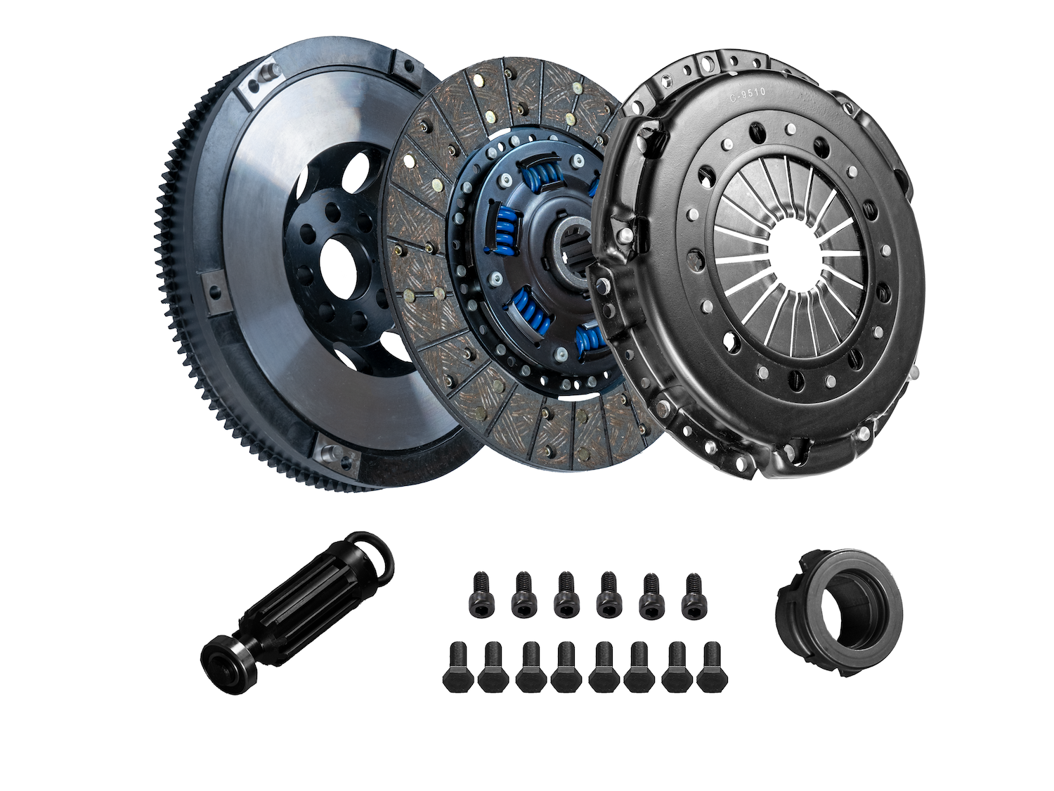 DKM MB Clutch Kit BMW M50-M54 met zf/getrag 10-spie versnellingsbakken.