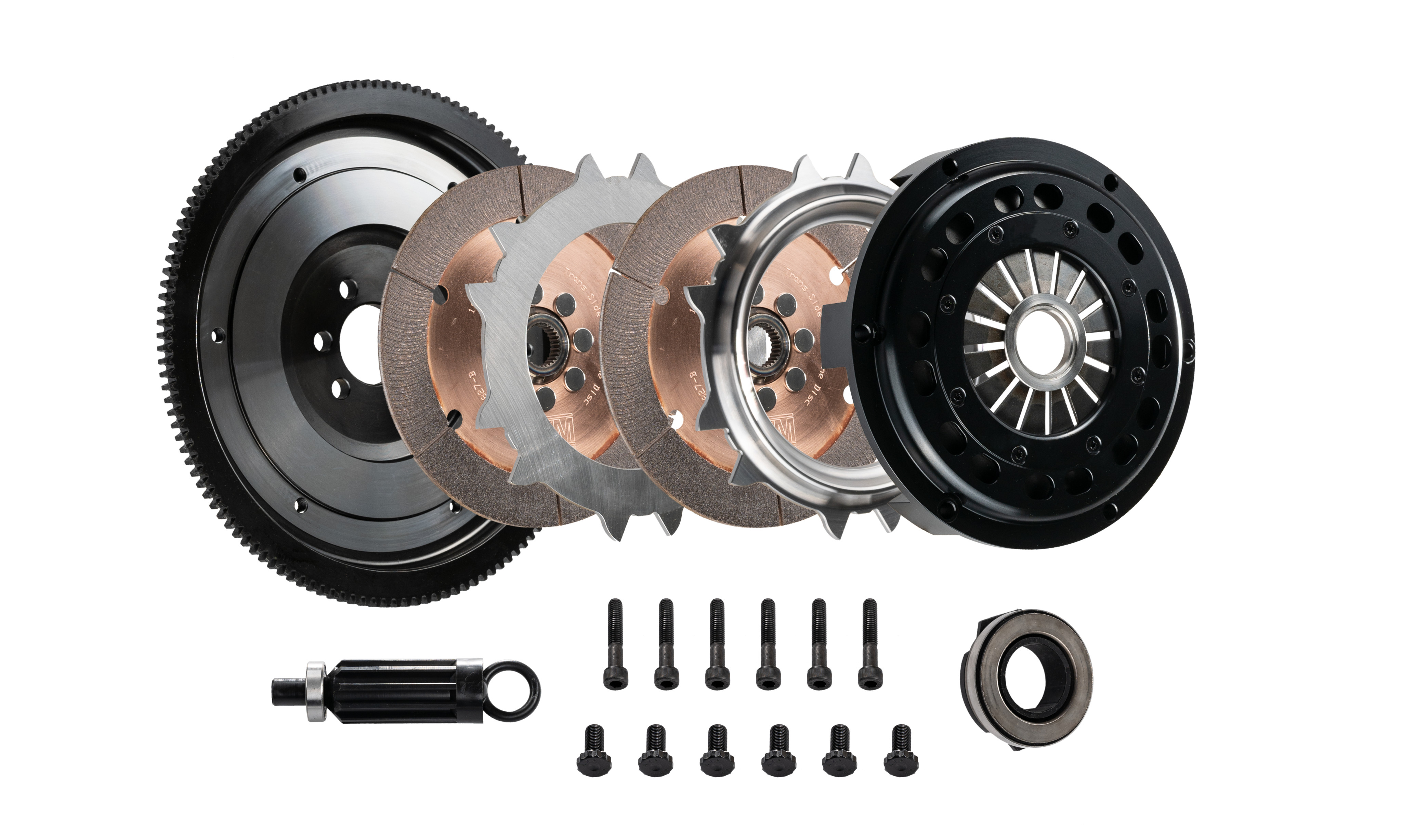 CLUTCH KIT - 7.25 CERAMIC TWIN DISC W/ F Audi A3, TT, Seat Cordoba, Ibiza, Skoda Octavia, VW Beetle, Bora, Corrado, Golf IV, Polo 1.8T, 1.8T quattro, 1.8G60, 2.0i