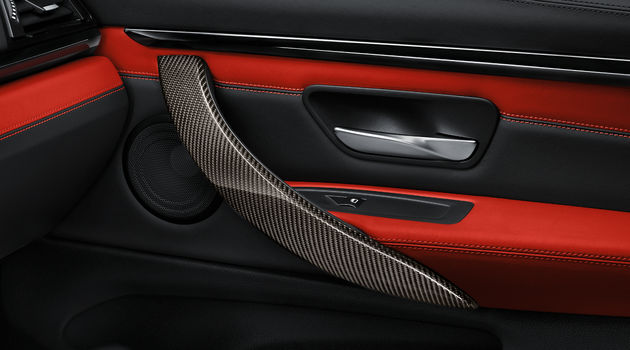 BMW M Performance Door handle trim strip, Carbon