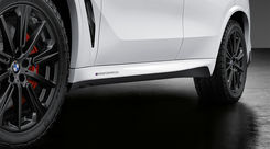 BMW M Performance Striping Sideskirt, Frozen Black