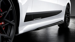 BMW M Performance Striping Sideskirt, Black