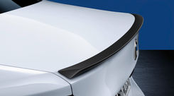 BMW M Performance Achterspoiler, Mat Zwart