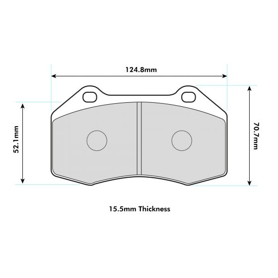 ProRace Brembo remklauw rem blokken 8541