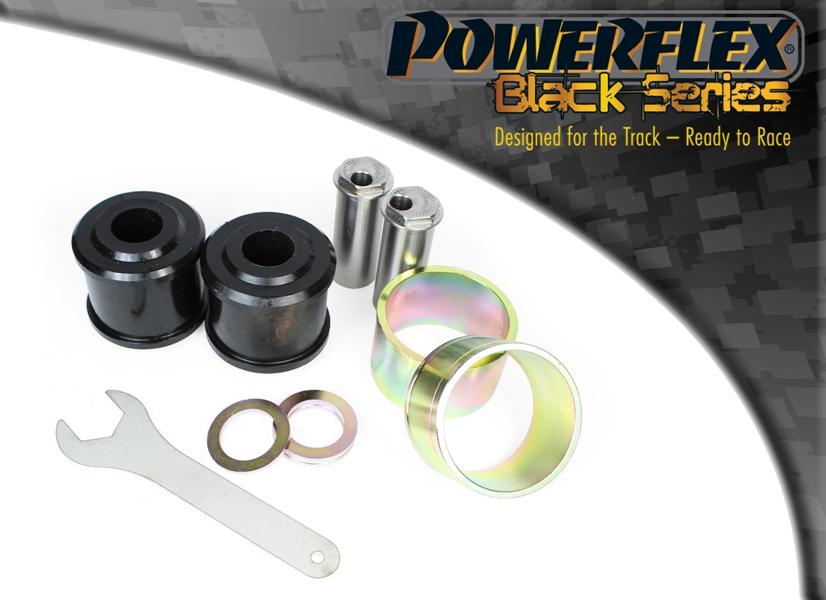 Front Lower Radius Arm to Chassis Bush Caster Adjustable A4 / S4 / RS4, A5 / S5 / RS5, A6 / S6 / RS6, A7 / S7 / RS7, A8 / S8, Q5 / SQ5, Continental GT, Macan 95B, black