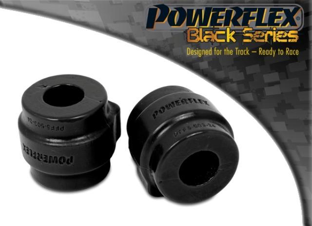 Front Anti Roll Bar Mounting Bush 24mm 5 Series, 7 Series, black